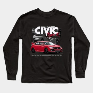 Civic Type R FK8 Long Sleeve T-Shirt